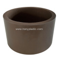 Wear resistant PTFE bronze molded sleeve tubing